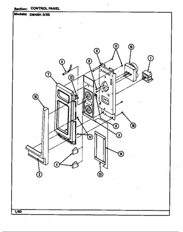 Control panel