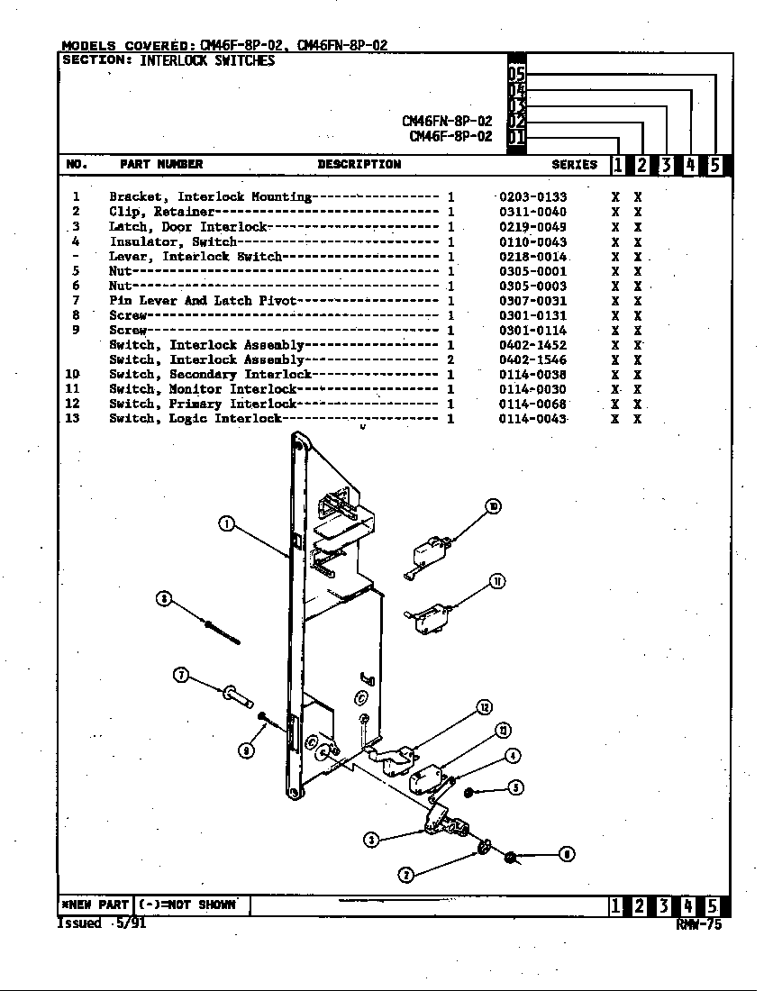 Interlock switches