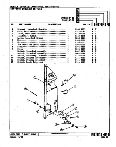 Interlock switches