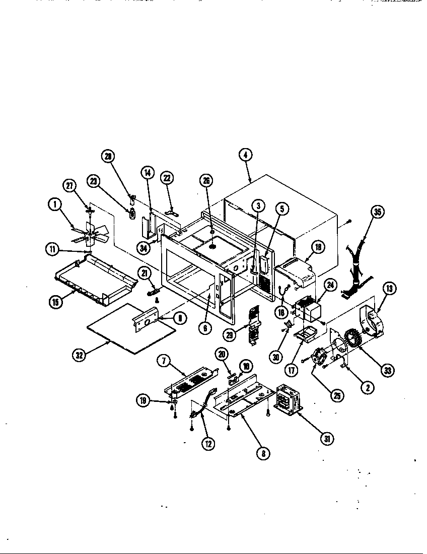 Base & cavity (dm60) (m5f-1-w9) (m60d)
