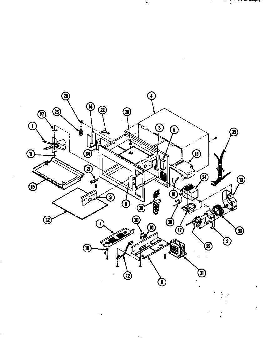 Base & cavity (m5fk-1-w9 & dm81) (m5fk-1-w9)