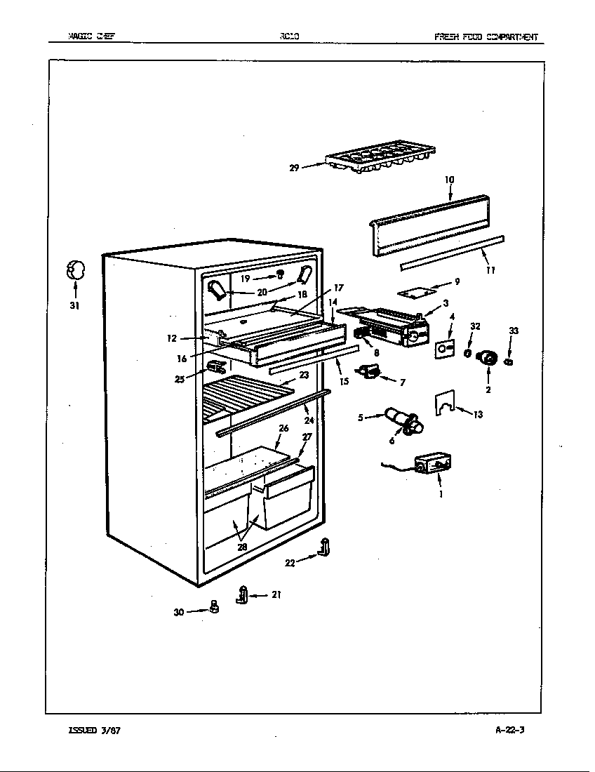 FRESH FOOD COMPARTMENT