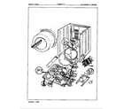 Magic Chef YG20FA4K cylinder & drive diagram