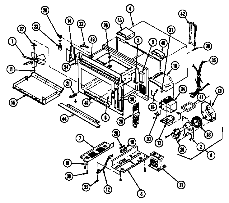 Base & cavity