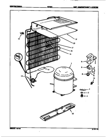 Unit compartment & system