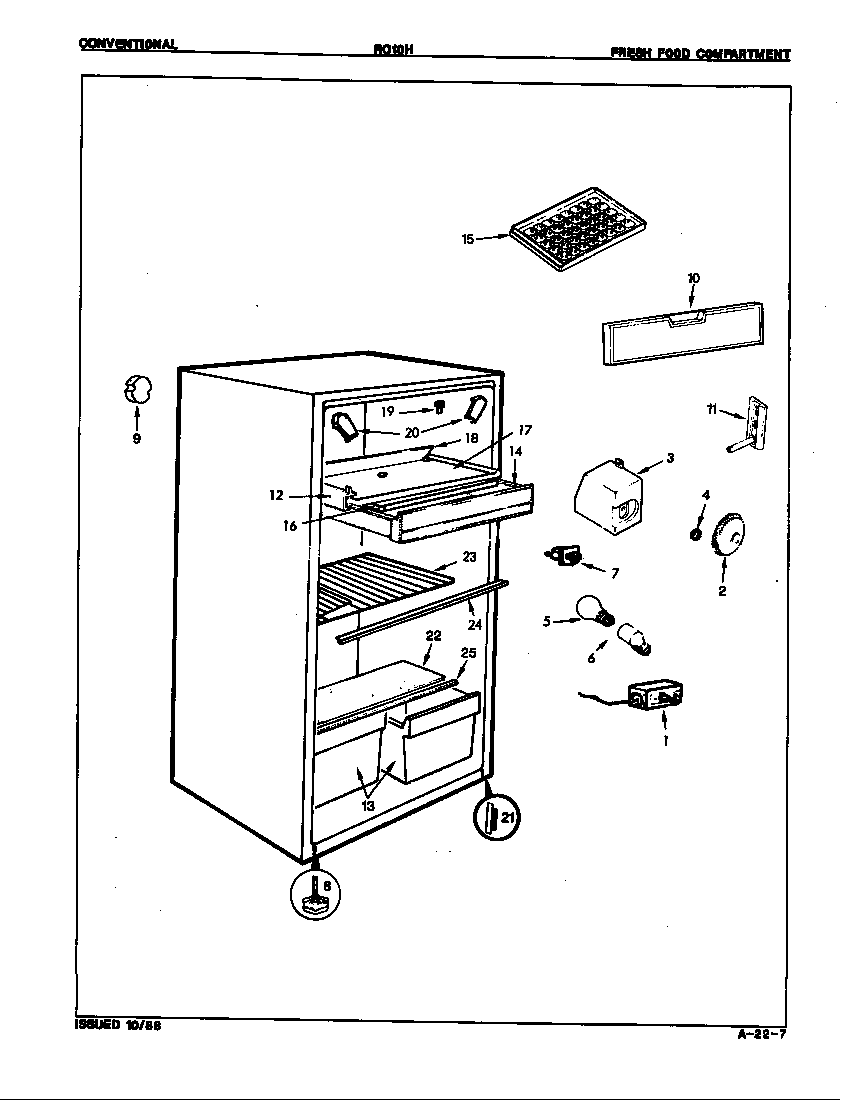 FRESH FOOD COMPARTMENT