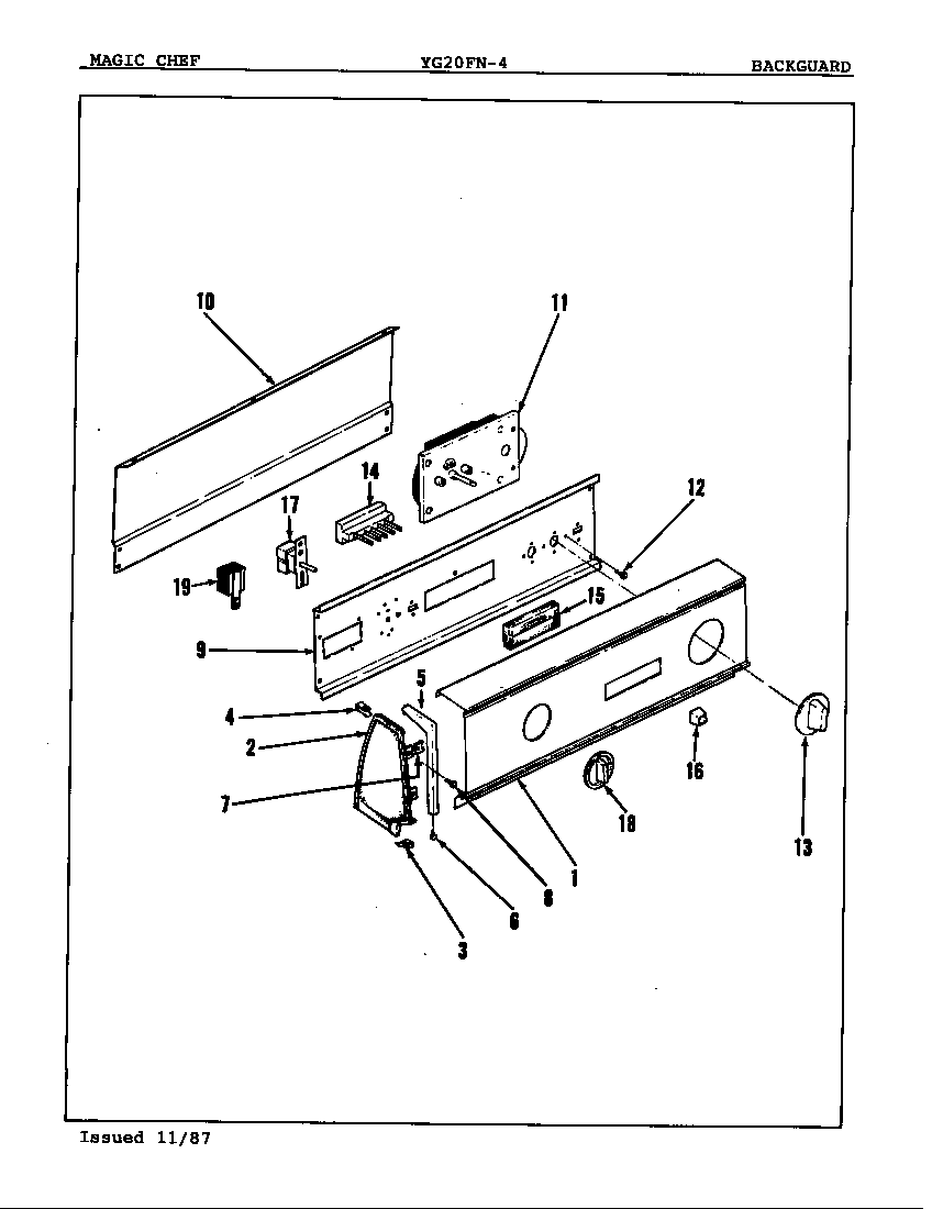 Control panel