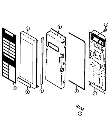 Control panel (dm46hb-14t) (dm46hb-14t)