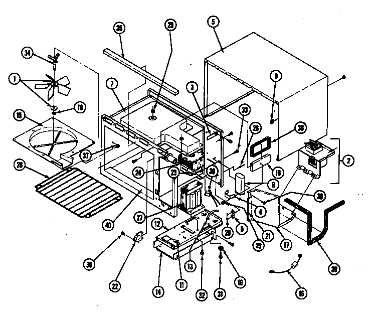 BASE & CAVITY (DM46HW-14T)