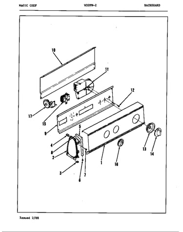 Control panel