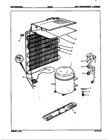Unit compartment & system