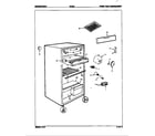 Maytag RC10H/E8S00 fresh food compartment diagram