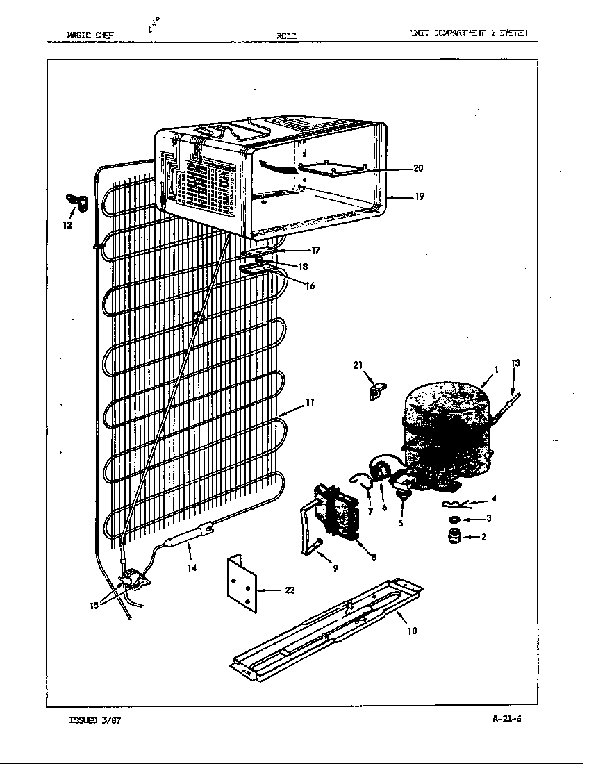 Unit compartment & system