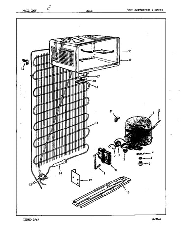 Unit compartment & system
