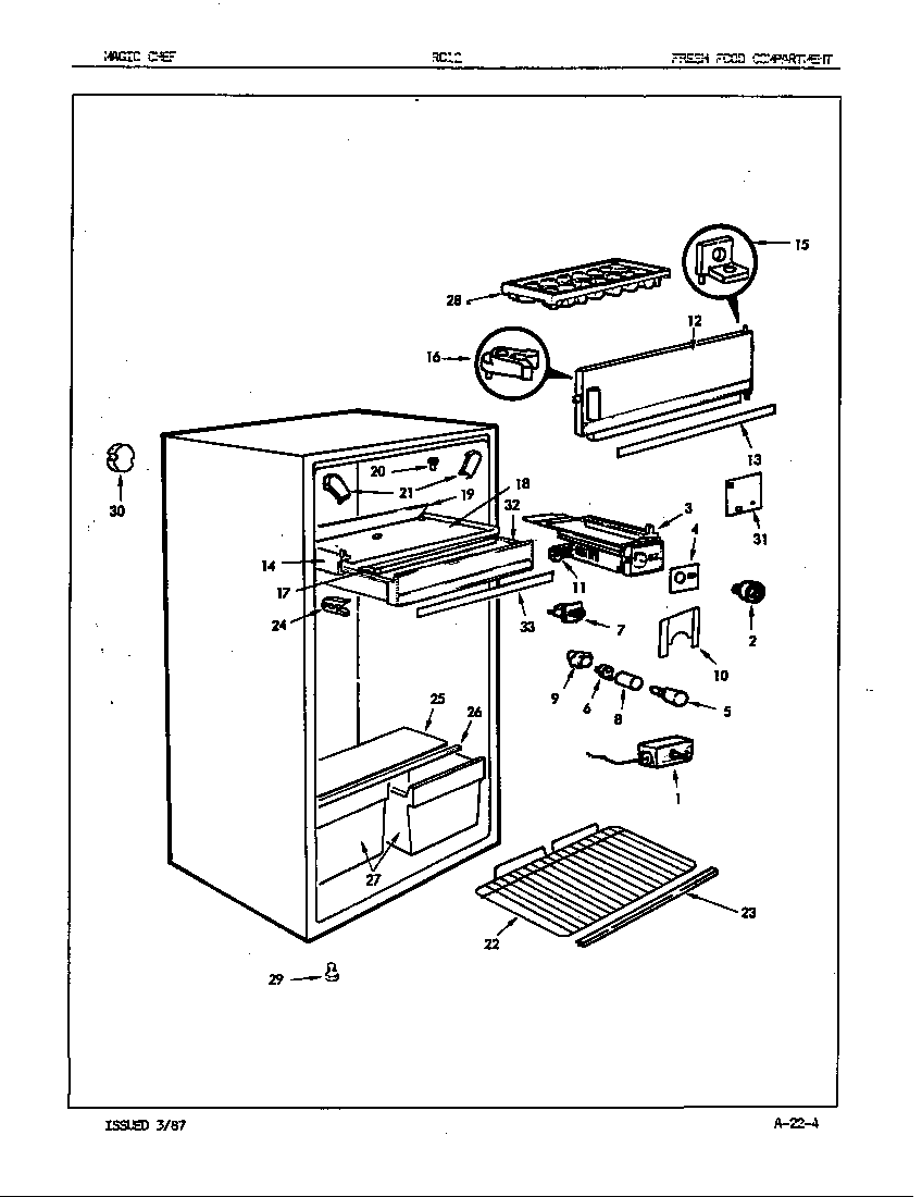 FRESH FOOD COMPARTMENT