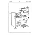Maytag RC12S/E6S02 fresh food compartment diagram
