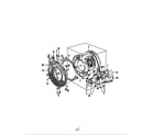 Magic Chef MDCP1085 cylinder & heater diagram