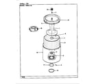 Magic Chef W20HN3S tub (w20hn3s)(rev. a-e) (w20ha3s) (w20hn3s) (w20hy3s) diagram