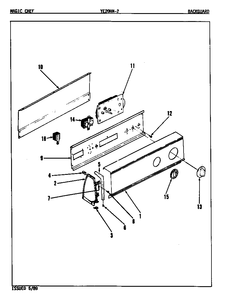 Control panel