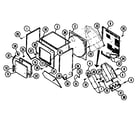 Maytag SL10AN-A02 cabinet-dryer diagram