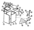 Maytag SL10AN-A03 cabinet-washer diagram