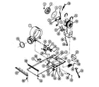 Maytag SL10AN-A01 motor-dryer diagram