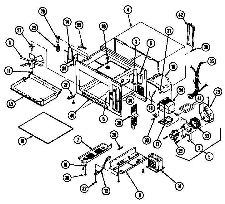Base & cavity