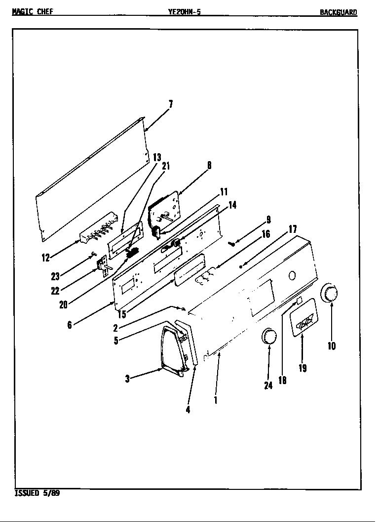 Control panel