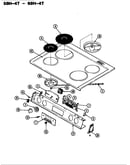 Control panel/top assembly