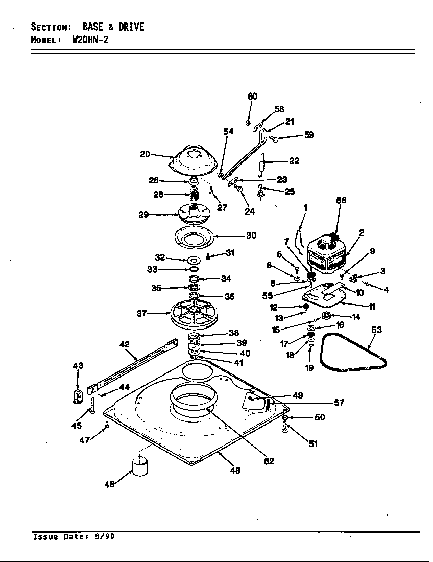 BASE & DRIVE (REV. A-D)