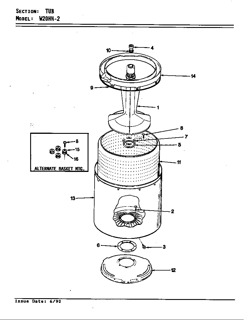 Tub (rev. a-d)