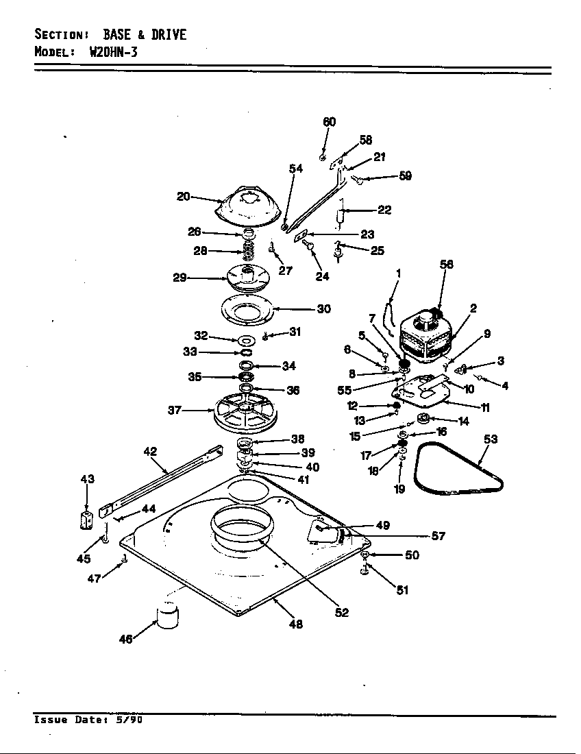 BASE & DRIVE (REV. E-J)