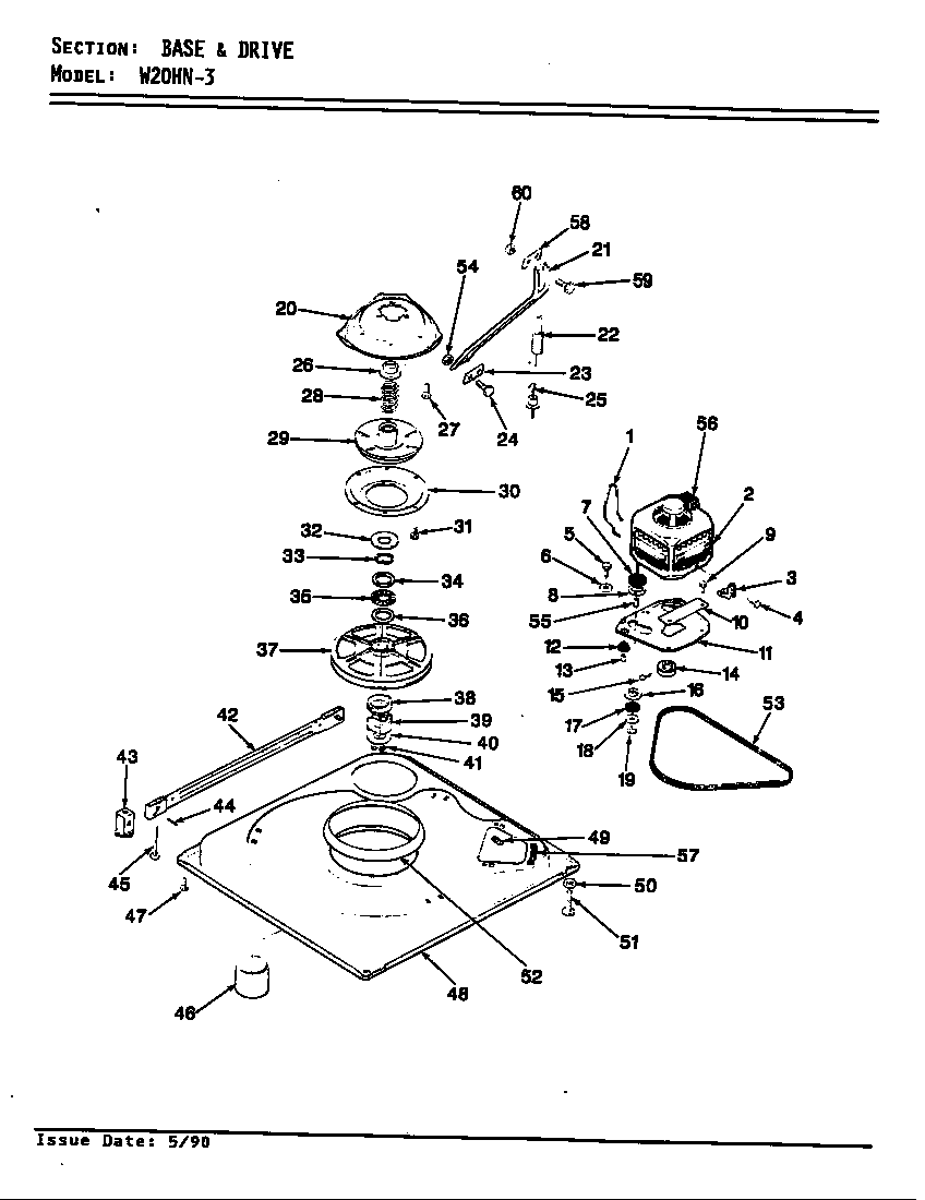 BASE & DRIVE (REV. K-L)