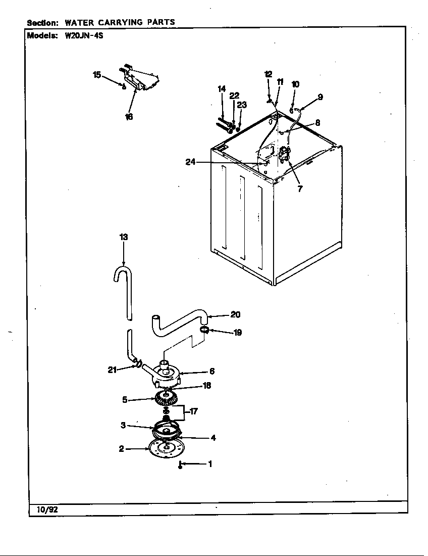 WATER CARRYING (W20JN4S)(REV. A-E)