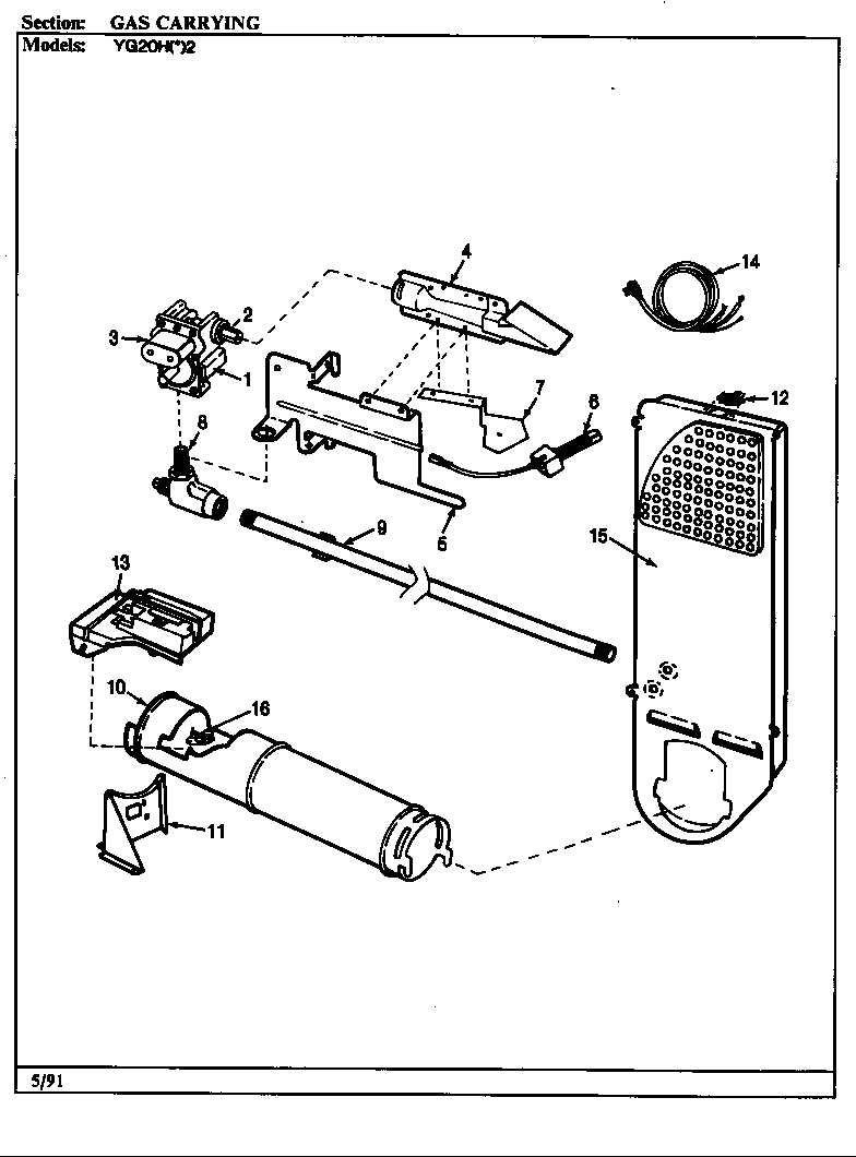 Gas carrying (yg20h2)(rev. e)
