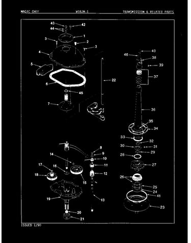 Transmission & related parts