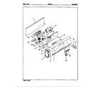 Magic Chef W20HY5 control panel diagram