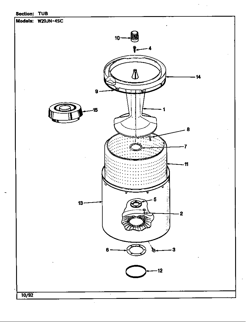 TUB (W20JN4SC)(REV. A)