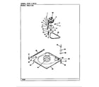 Magic Chef W20JY4SC base & drive (w20jn4sc)(rev. a) diagram