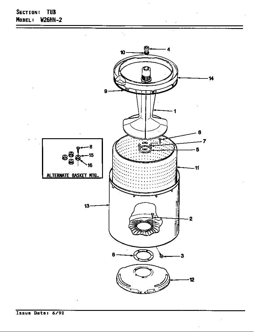 Tub (rev. a-d)