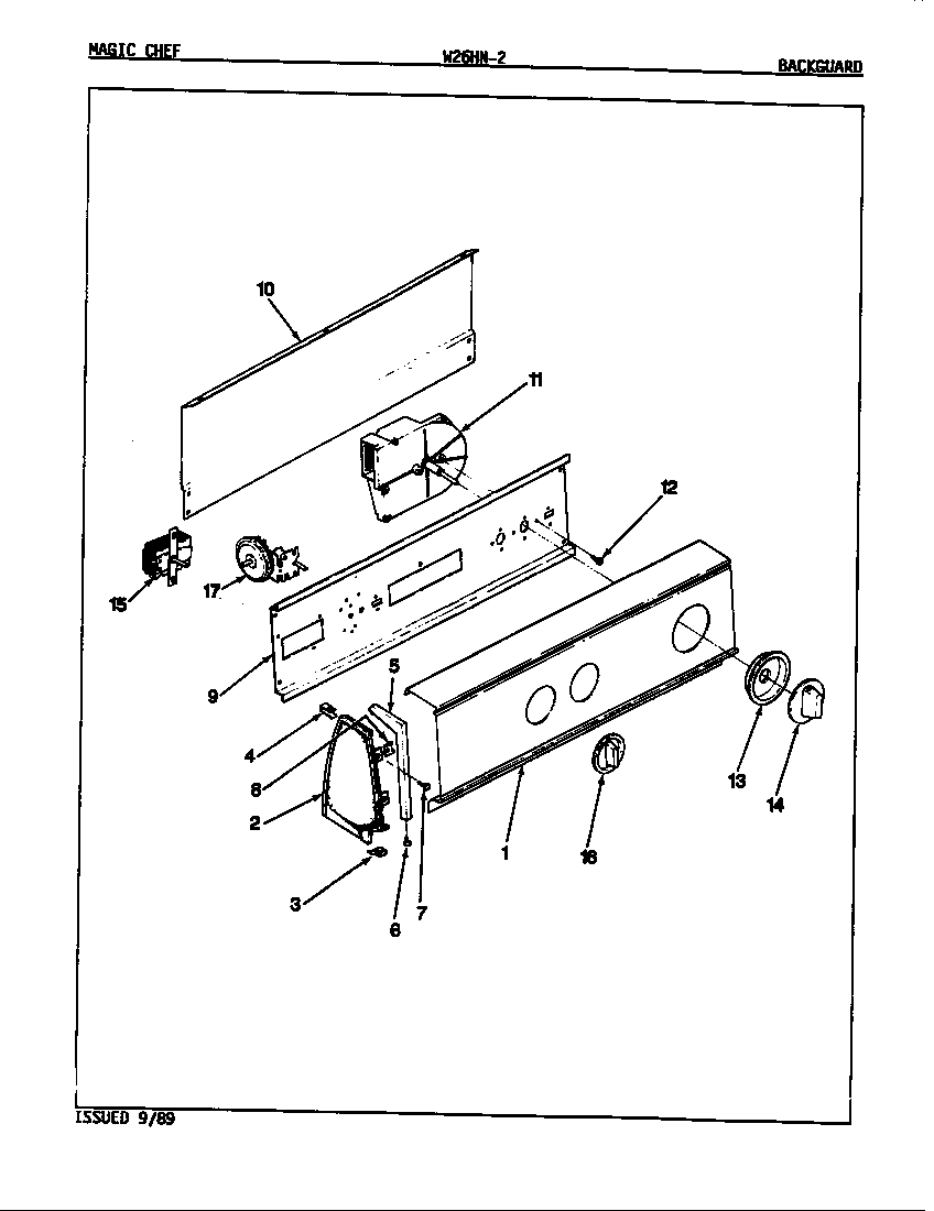 CONTROL PANEL (REV. E-G)