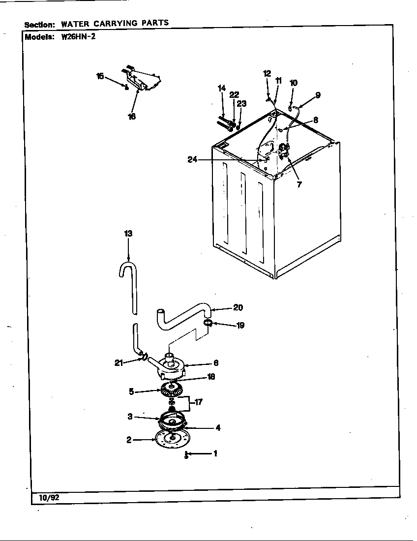 WATER CARRYING (W26HN2)(REV. H-M)