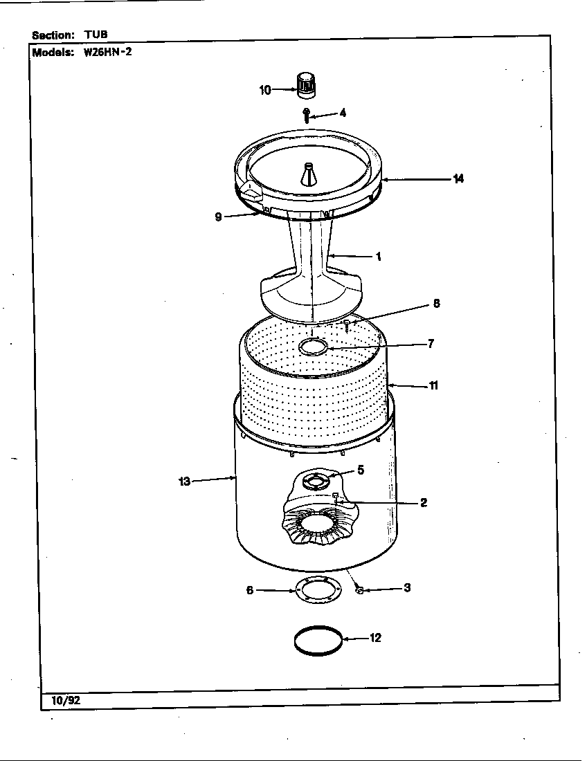 TUB (W26HN2)(REV. H-M)