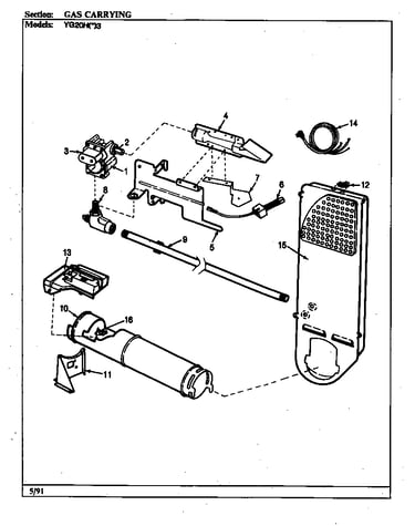 Gas carrying (yg20h3)(rev. e-h) (yg20ha3) (yg20hn3) (yg20hy3)