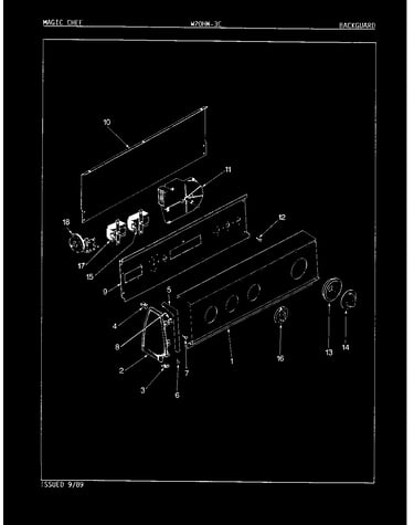 Control panel (rev. e-h)