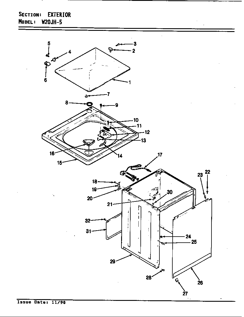 EXTERIOR (W20JY5) (W20JY5)