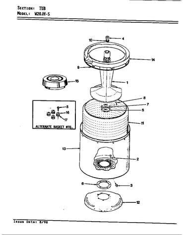 Tub (w20jn5)(rev. e) (w20jn5)