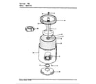 Magic Chef W20JN4C tub (rev. e) diagram