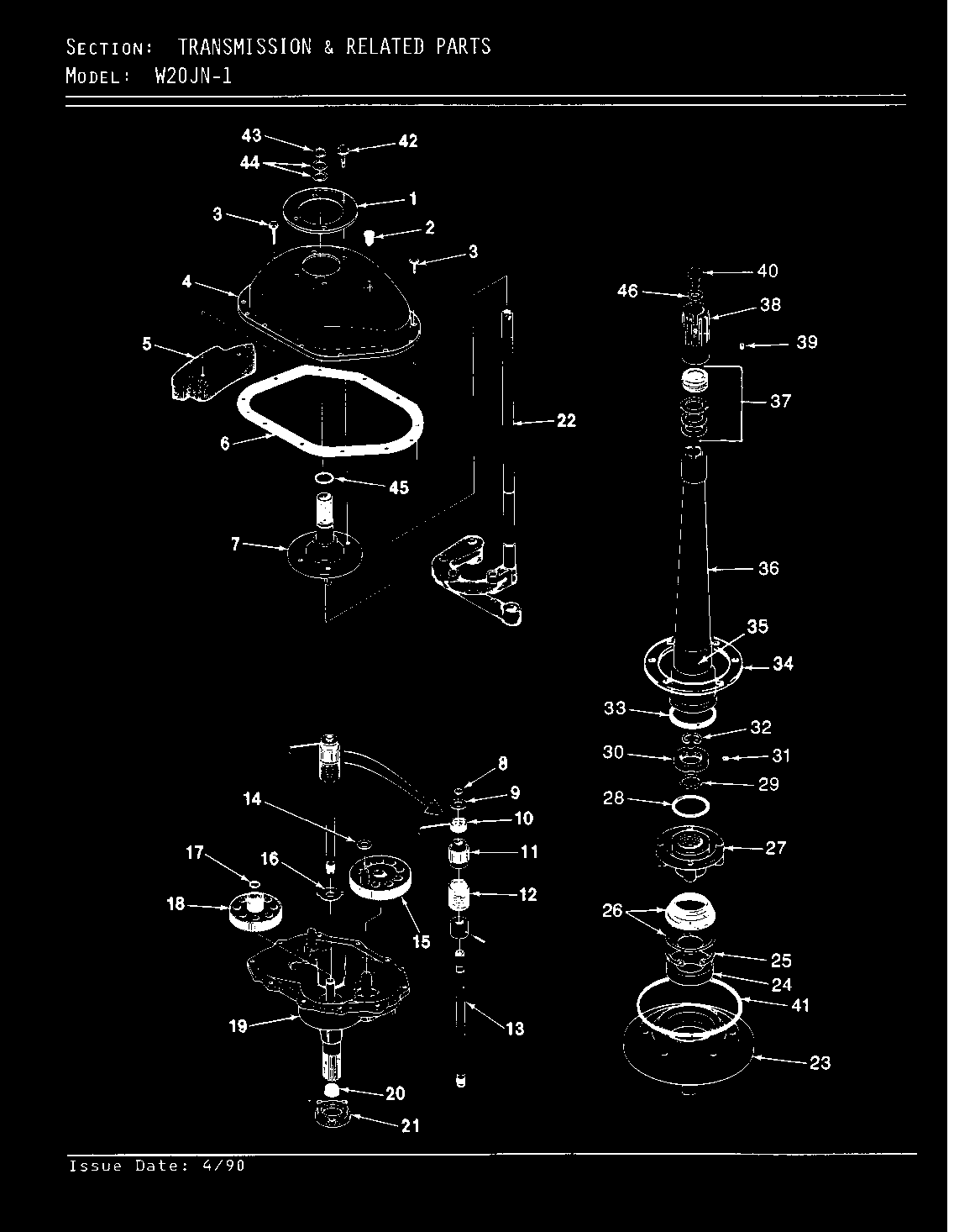 Transmission (rev. a-d)
