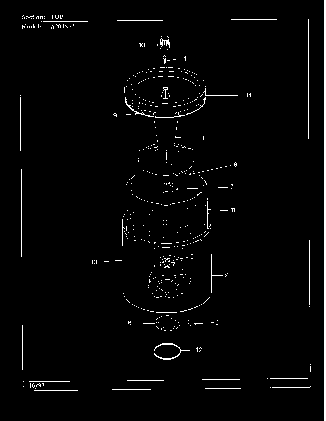Tub (rev. g-l)